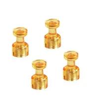 Magnetoplan Memohalter gelb, Ø 11 x 18 mm, 4