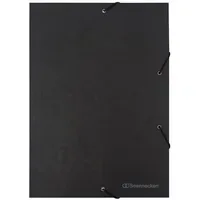 SOENNECKEN Eckspanner 1489 DIN A4 3Klappen und Gummizug schwarz