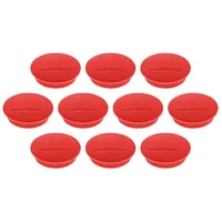 Magnetoplan Magnet D34mm VE10 Haftkraft 1300 g rot