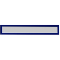 Magnetoplan 1131703 Magnetrahmen Blau DIN A4 hoch, DIN A5