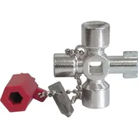 Schuebo GmbH Schaltschrankschlüssel Mini 9 Funktionen m.Bitadapter