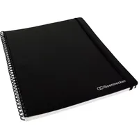 SOENNECKEN Officebook 2352 DIN A4+ 90g 80Bl. Gummizug 3Register