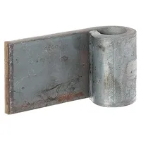 GAH Alberts Alberts 411404 Anschweißband 20x100x60x8mm STA roh