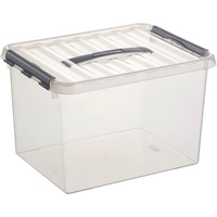 SUNWARE Aufbewahrungsbox 22L transparent