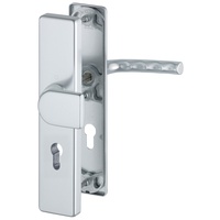 HOPPE Schutzgarnitur Birm.78G/2222A/2440/1117 Alu.F1 72mm 37-42mm