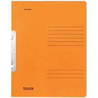 Falken Einhakhefter A4 ganzer Deckel kaufm. Heftung orange