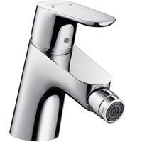 Hansgrohe Focus Einhebel-Bidetmischer mit Zugstangen-Ablaufgarnitur chrom