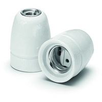 Houben Edisonfassung 3-tlg Porz. ws E27 534833