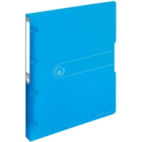 Herlitz Ringbuch A4, PP, 4-Ring-Kombi-Mechanik, 2,7 cm Rücken, 16