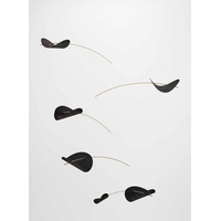 Flensted Mobiles - Drifting Clouds Mobile, schwarz