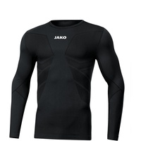 Jako Comfort 2.0 langarm Turtleneck Funktionsshirt Kinder schwarz 116/128