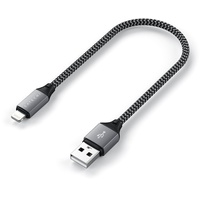 Satechi USB-A auf Lightning Kabel 25 cm space grey
