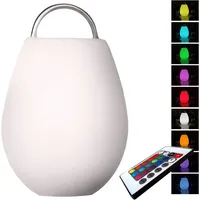 @tec LED Tischleuchte mit RGB Farbwechsel & Lichteffekten Fernbedienung