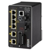 Cisco IE 2000 LAN Base Industrial Railmount Managed Switch,