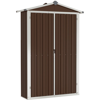 VidaXL Gerätehaus 1,08 x 0,46 m braun