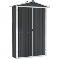 VidaXL Gerätehaus 1,08 x 0,46 m anthrazit