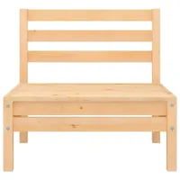 VidaXL Garten-Mittelsofa Massivholz