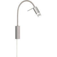 Fischer & Honsel LED-Wandspot flex River Nickelfarben hell 40