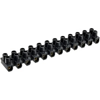 InLine 44006B 10er Pack Lüsterklemme 6mm2, 12er Reihe, schwarz