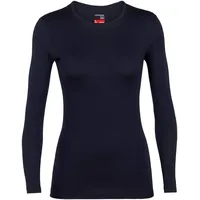 Icebreaker 260 Tech Crew Merino Langarm-baselayer - Midnight Navy