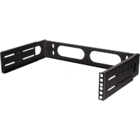 Logilink W02B40B - Rackzubehör (Montagehalterung, schwarz,