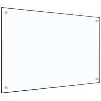 VidaXL Küchenrückwand Transparent 90×60 cm Hartglas