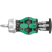 WERA Kraftform Kompakt Stubby Magazin RA 3 Bitset 1/4",