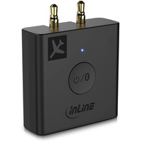 InLine Flugzeug Bluetooth Audio Transmitter Sender BT 5.0 aptX,