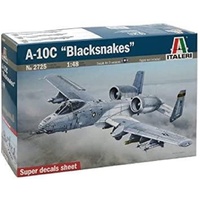 Italeri 510002725 1:48 A-10C Blacksnakes,