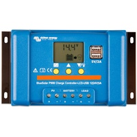 Victron Energy BlueSolar PWM Lade-Regler-LCD&USB 12/24-5 (SCC010005050)