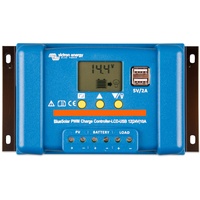Victron Energy BlueSolar PWM-LCD&USB 12/24V-10A (SCC010010050)