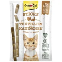 GimCat Sticks Truthahn & Kaninchen 1 x 4 Sticks