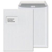 ÖKI Versandtaschen DIN C4 mit Fenster weiß 250 St.