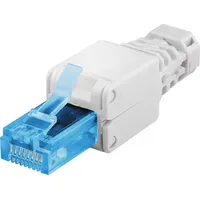 Goobay 59227" Cat 6a UTP RJ45 Netzwerk- Stecker werkzeugfreie