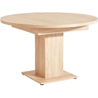 Mäusbacher Esstisch mit Auszug Hugo Ø 104/144 cm Holzoptik