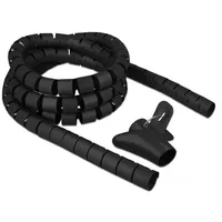 DeLock Spiralschlauch mit Einziehwerkzeug, 2,5 m x 30 mm