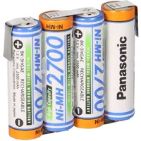 Akkuman Panasonic Akkupack 4,8V 2700mAh F1x4 Zelle HR-3U LF