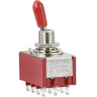 TRU Components TC-9354012 Wippschalter 250 V/AC 3A 4 x