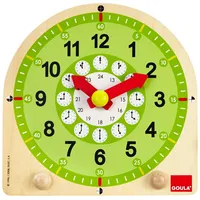 JUMBO Spiele Goula - Lernuhr aus Holz