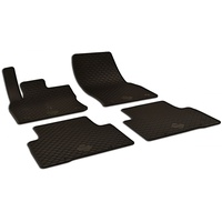 Walser Passform Fußmatten RubberLine für VW Touran (5T1), VW