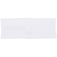 Odlo Unisex Stirnband Polyknit Light ECO white,