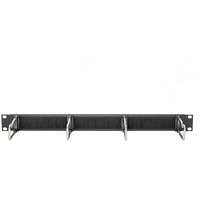 Digitus Kabelrangierpanel mit Stahlbügeln und Bürstenleiste für 482,6 mm