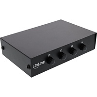 InLine InLine® RJ45 Umschalter manuell, 1 auf 4, 5x