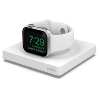 Belkin tragbares Schnellladeger. Apple Watch weiß WIZ015btWH