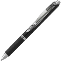 Pentel EnerGel Document BLP77 Gelschreiber schwarz/silber 0,35 mm, Schreibfarbe: