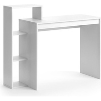 Vicco Schreibtisch Leo, Weiß Ablage Regaltisch Tischregal