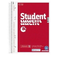 Brunnen Collegeblock Student A5 80 Blatt kariert
