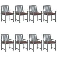 VidaXL Gartenstuhl mit Kissen 57 x 57 x 92