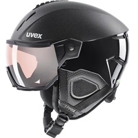 Uvex instinct Visor Pro V Skihelm schwarz 53-55 cm