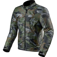 RevIt! Revit Shade H2O Camo, Textiljacke wasserdicht - Grün/Braun